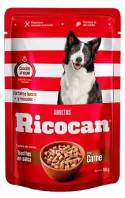 RICOCAN TROCITOS SB CARNE 100G