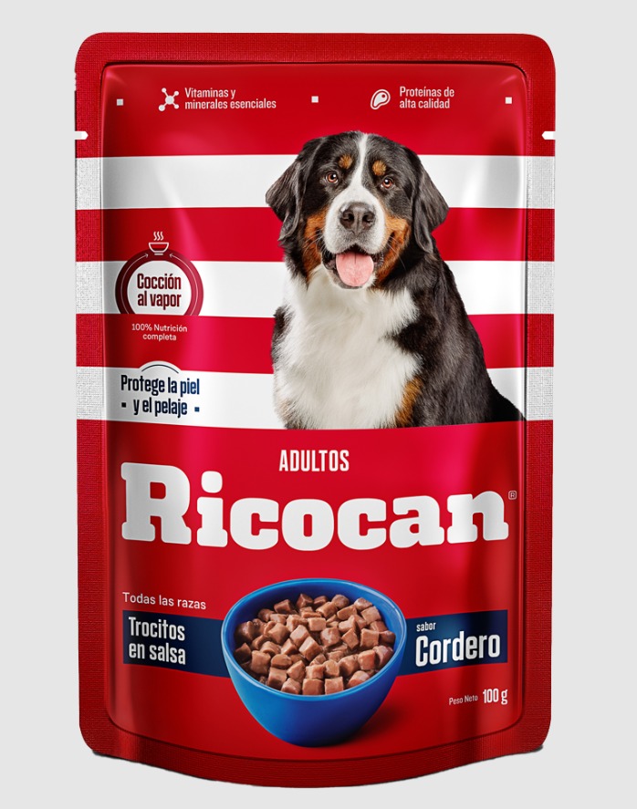 RICOCAN TROCITOS SB CORDERO 100G