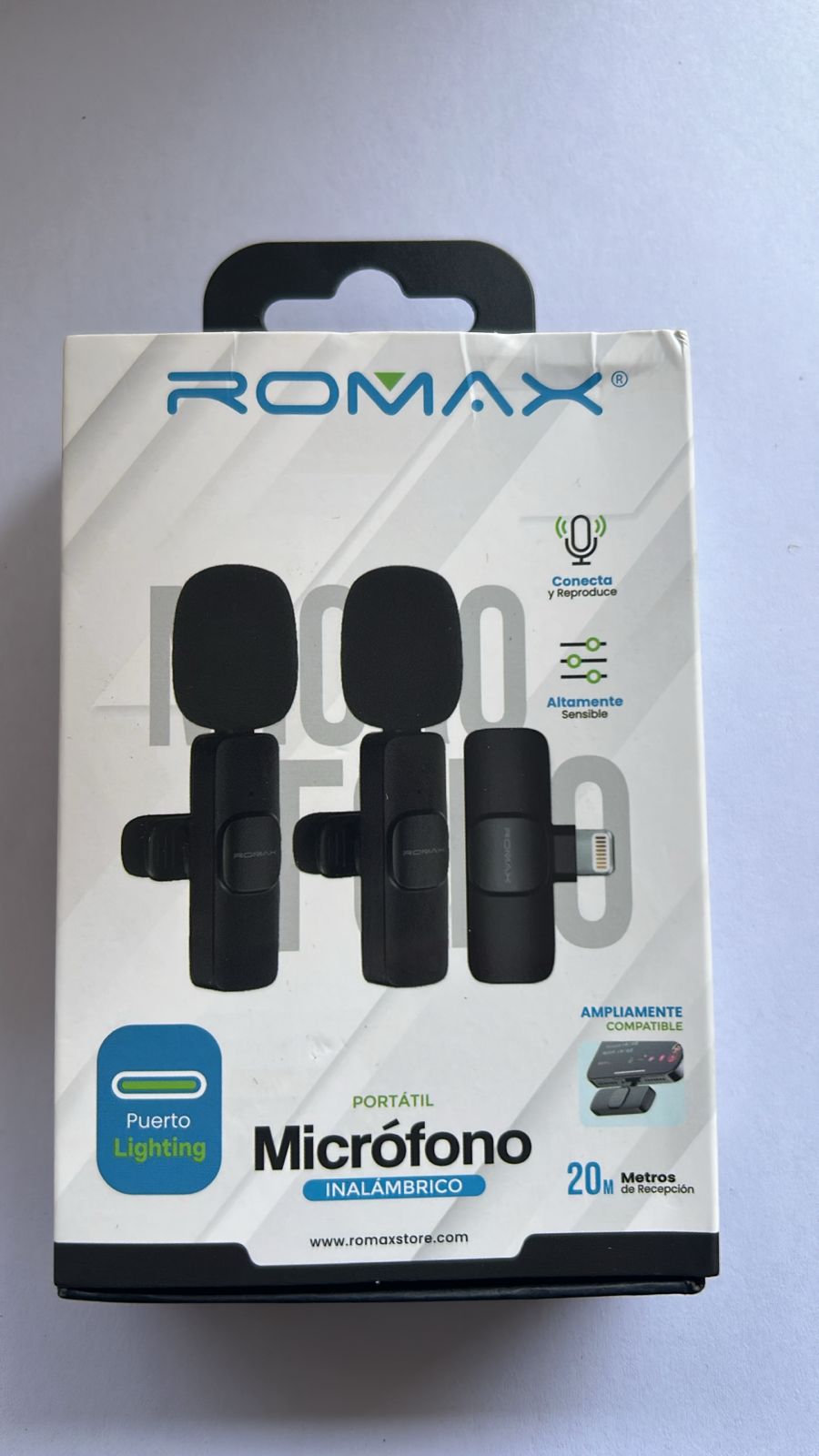 Microfono Romax - Tipo Lightning