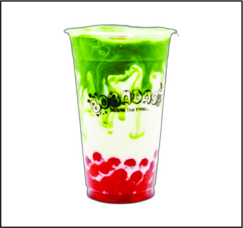 Matcha Berry Latte